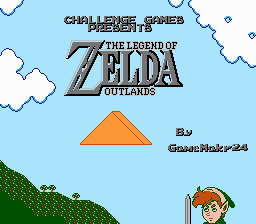 Zelda Challenge - Outlands Title Screen